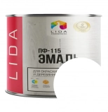 Эмаль ПФ-115 LIDA. Белая. 2 л. РБ.
