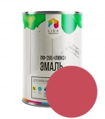 Эмаль ПФ-266 «Люкс» LIDA. Терракота. 1 л. РБ.