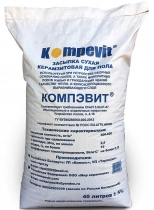 Засыпка сухая керамзитовая для пола Компэвит. 40 л. РФ.