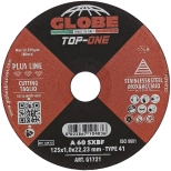Круг отрезной по металлу GLOBE 125x1,0x22,2 A60S. Италия.
