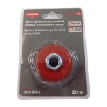 Щетка-крацовка чашка косичка 65 мм, М14 HAMMER (02400-800065)