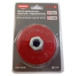 Щетка-крацовка чашка гофрированная 100 мм, М14 HAMMER (02400-900100)