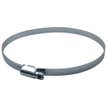 Хомут червячный 110-130 мм оцинкованный (1 шт)