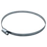 Хомут червячный 130-150 мм оцинкованный (1 шт)