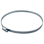 Хомут червячный 160-180 мм оцинкованный (1 шт)