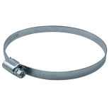 Хомут червячный 90-110 мм оцинкованный (1 шт)