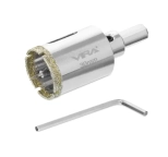 Коронка алмазная VIRA 30 мм. По керамике, керамограниту, камню. 559503. Китай.