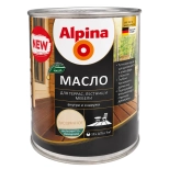 Масло для террас, лестниц и мебели Alpina (прозрачное) 0,75 л