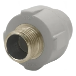 Муфта комбинированная с наружной резьбой 20х1/2" FIRAT ПП