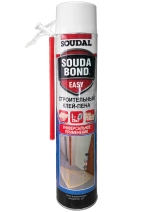 Клей-пена Soudal Soudabond Easy с трубочкой 750 мл.