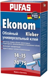 Клей обойный PUFAS Эконом EURO 3000 универсальный 500 г. Германия.
