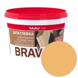 Шпатлевка готовая MAV Brava Profi-1 по дереву. Сосна. 0,7 кг. РБ.