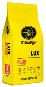 Клей для плитки усиленной фиксации LUX PLUS. РБ. 5 кг.