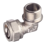 Угольник обжимной Valtec 16х1/2" НР