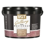 Краска VGT фактурная (белая) 4,5 кг