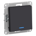 Выключатель однокл. с подсветкой Schneider Electric AtlasDesign ATN001013. РФ.