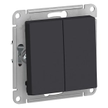 Выключатель двухкл. Schneider Electric AtlasDesign ATN001051. РФ.