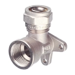 Водорозетка обжимная Valtec 16х1/2" ВР