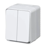 Выключатель двухкл. Schneider Electric AtlasDesign ATN540151. IP54. РФ.