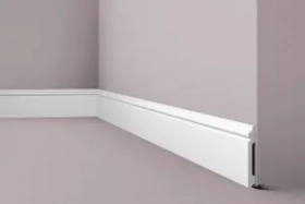 Плинтус напольный 120 x 15 мм NMC WALLSTYL FL2 Длина 2 м купить в ...