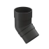 Колено 45º Docke PREMIUM (Графит). RAL7024. РФ.