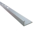 Угловой алюминиевый профиль L12 серебро 2,7 м (209)