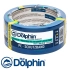 Лента малярная ПВХ голубая Blue Dolphin 48 мм х 50 м. Польша.