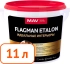 Краска Flagman ETALON MAV интерьерная (белая, шелковисто-матовая) 11 л