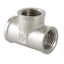 Тройник Valtec 1" вн.-вн.-вн.
