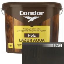 Лазурь для древесины Condor Holz Lazur Aqua (венге) 2,5 л