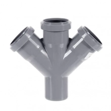 Крестовина 50/50/50х45º Ostendorf HTDA