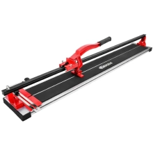 Плиткорез ручной рельсовый 1200 мм, 6 подшипников, DERZHI (187693)