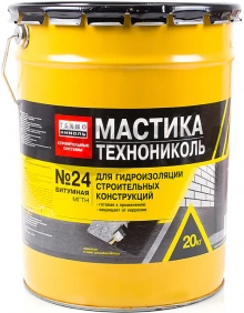 Мастика гидроизоляционная Технониколь №24. 20 кг. РБ.