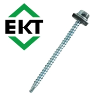 Саморез кровельный ЕКТ 4,8х60, цинк (40 шт), B010234