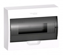 Бокс пластиковый навесн. Schneider Electric Easy9 Box. 1ряд/8мод. РФ.