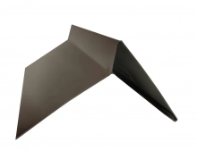 Ветровая планка на гибкую кровлю 70х70х2000 мм RAL 8017 (коричневый)