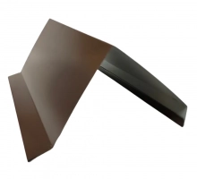 Ветровая планка на шифер 100х90х2000 мм RAL 8017 (коричневый)