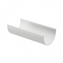 Желоб водосточный Docke PREMIUM RAL 9003 (пломбир) 3 м