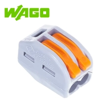 Клемма соединительная Wago 222-412 (2 отверстия) 5 шт