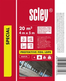 Плёнка укрывочная Scley Special. Польша. Толщина 30мкм. Размер 4м х 5м.
