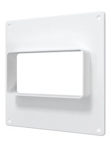 Пластина настенная для плоских воздуховодов 110х55 мм 511ПТП