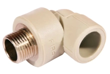 Отвод комбинированный с наружной резьбой 20х3/4" FIRAT ПП