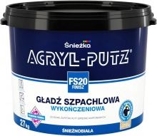 Шпатлёвка Acryl-Putz финишная Польша, Sniezka. 27 кг.