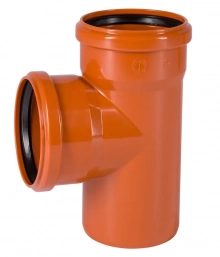 Тройник 160/110х87º для наружной канализации Ostendorf KGEА