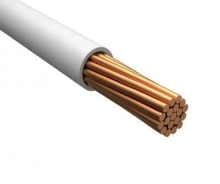 Провод ПВ-3 (ПуГВ) 1х6,0 (белый) цена за м.п.