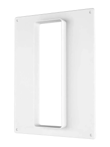 Вентиляционная решетка 620ПТП 180х250 мм с фланцем 204х60 мм вертикальным