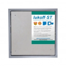 Люк стальной под плитку Lukoff ST 40х40 cм. РБ.
