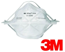 Респиратор 3М 9152R Vflex FFP2 (до 12 ПДК) складной без клапана 25 шт