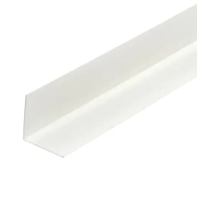 Уголок ПВХ Идеал 60х60 мм белый 2,7 м
