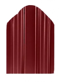 Штакетник металл. Константа 90 мм, высота 1,5 м. RAL 3005. РБ.